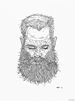 英国BAEL Art自学成才干练人体线条手绘作品 [45P] (23).jpg