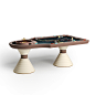 Versatile Montecarlo Roulette Table - Italian Designer & Luxury Game Room Furniture at Cassoni