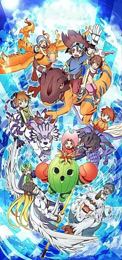 乘着梦想的微风,继续着旅程:数码宝贝高清