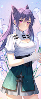 ぶし  二次元少女   
动漫壁纸  原神  刻晴