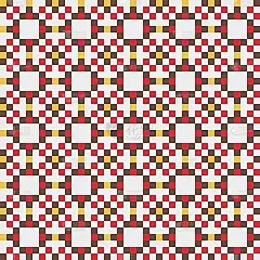 点阵生成式计算艺术插画