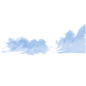 瀑布流水溪流水花自然海报后期合成平面装饰PNG免扣图PS设计素材
