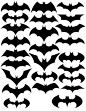 Evolution of Batman logos