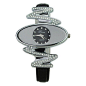 Woman Novelty PU Leather Wristband Strap Rhinestone Watch with Round Dial-Black: Watches
