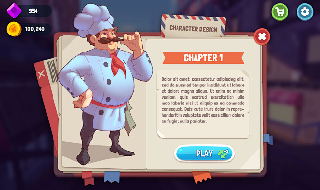 Characters design Ga...