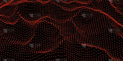粒子,抽象,格子,波形,数字化显示,活力,噪声,商务,计算机,几何形状