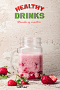 Healthy Drinks : Once you try our drinks,You'll be so wide awake,Banana,strawberry and lemon, Dang these drinks are so fine,So tasty, yum and just devine, so delicious , they must be a crime!