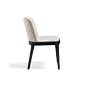 magda couture | news : magda couture | news - Chair with or without arms with frame in natural ashwood (frN), Canaletto walnut stained ashwood (frNC), burned oak stained ashwood (frRB), open pore matt white (fr71) or black (fr73) painted ashwood. Seat and