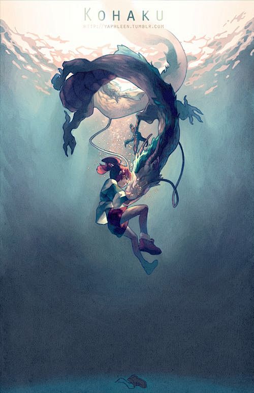 #Haku #ghibli #Spiri...