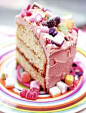 Strawberry cake..