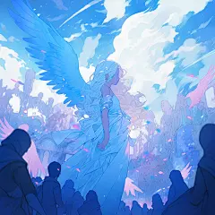 蓝色天使
