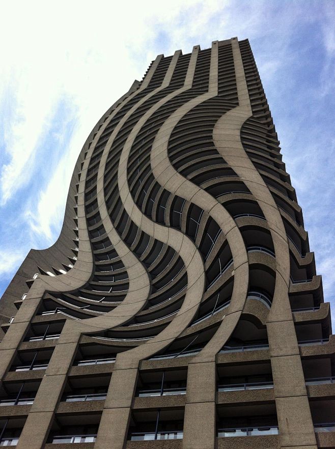 建筑-现代主义 解构主义 Art deco 建筑 (116)-花瓣网