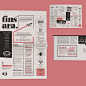 BCN Més newspaper redesign : Graphic design for a monthly independent Barcelona newspaper based on a 3 stroke system and asymmetric distribution of space. Fun, quirky and bold design, just like its content.