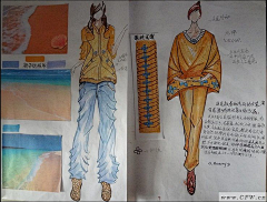 Wuqiweipp采集到男装设计款式图