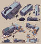 Survival Game prop design 02, Nigel Goh : Survival Game prop design 02
(Netease Games)