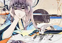 BL_茶魔魔_原创绘画圈插画_网易GACHA二次元社区#动漫# #壁纸# #插画# #中秋# #古风# 