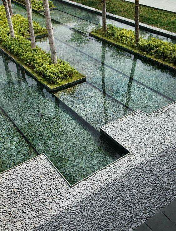 水无月_夜采集于2018-09-03 11:11:58水中树池  砾石水景水无月_夜该