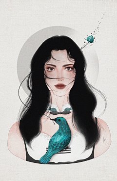 小阿舒采集到插画