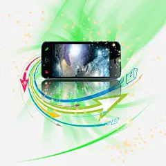 手机动感线条海报设计_新图网 https://ixintu.com 手机海报 动感线条 移动公司海报