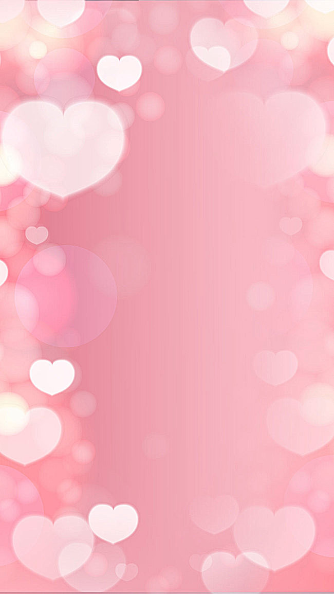 乔晶晶粉色爱心壁纸图片