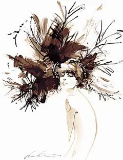 时装插画大师David Downton - 设计之家