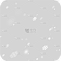 传统节气大雪冬天冬季冬日雪花飘落元素
