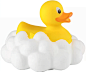 stanleyw2049_Cute_rubber_duck_on_white_cloud_isolated_on_transp_399648ec-0983-4670-b584-053c9a223f69
