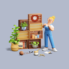 Chendian沉淀采集到c4d