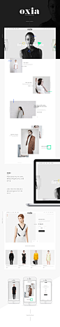 oxia fashion web project : oxia fashion web / mobile project