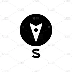 南方向图标