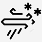 暴风雪风降雪图标 标识 标志 UI图标 设计图片 免费下载 页面网页 平面电商 创意素材
