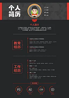 简约个人简历