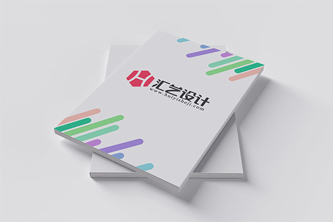 企业书籍图册期刊杂志画册封面翻页样机