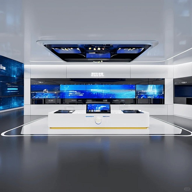 科技展厅设计案例-AI（人工智能）展厅_5_拳头设计_来自小红书网页版