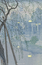 横跨大正时代和昭和时代的浮世绘画家——笠松紫浪|紫浪|笠松|浮世绘_新浪网