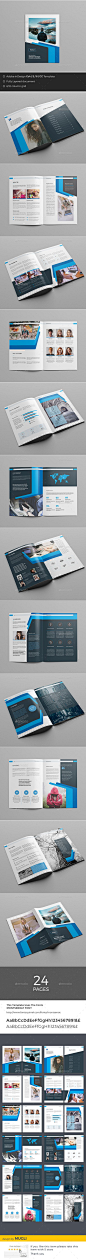 Corporate Brochure — InDesign INDD #modern #letter • Download ➝ https://graphicriver.net/item/corporate-brochure/18876400?ref=pxcr