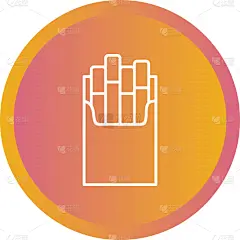 线图标,烟盒,个性,分离着色,矢量,香烟,图表设计师,插画,现代,数码图形
