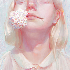桑和采集到A插画色彩