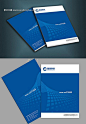 蓝色画册封面设计素材下载 - CDR素材图片_cdr矢量图片,coreldraw素材 - 素材风暴