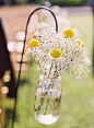 亮黄色金槌花，为婚礼注入活力元素！－关注婚礼的一切|分享最美好的时光 |婚礼时光