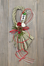 Japanese new year wreath: 