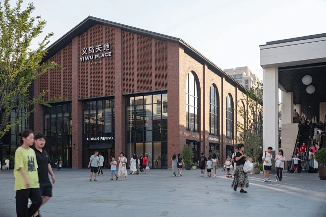 义乌天地商业公共街区：八角井 八方市 见...