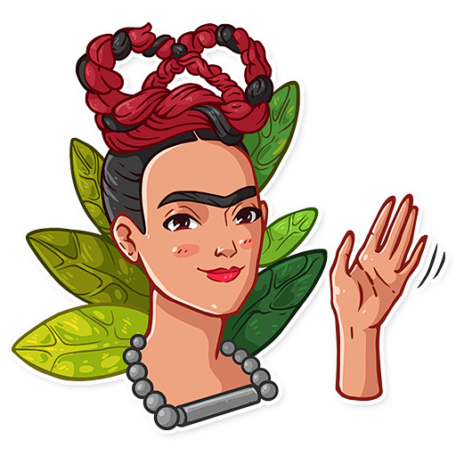 fridastickerpackfridakahloemojistickerpack