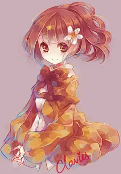 插画手绘 二次元 美女 动漫 萌 壁纸
