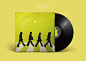 superfi restyles beatles albums as if they were designed by apple