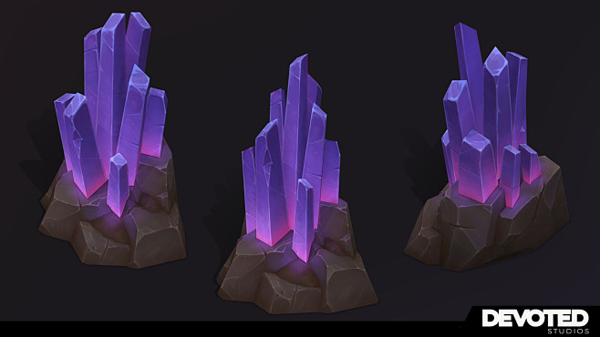 Crystal Mining Node