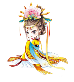 寄予冬日采集到q版古言
