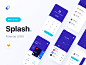 UI Kits : Created with love, Splash is a professional and modern finance UI Kit. It includes 40+ well organized screens that will help you kickstart your new projects.

Despite being built with Sketch, Splash can easily be imported in Figma and Adobe XD.