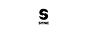 创意字母logo，英文字母S