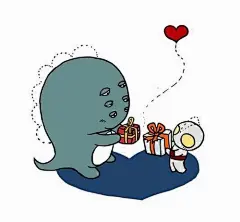 小怪兽和奥特曼的爱情故事：你笑一次，我就可以高兴好几天；可看你哭一次，我就难过了好几年